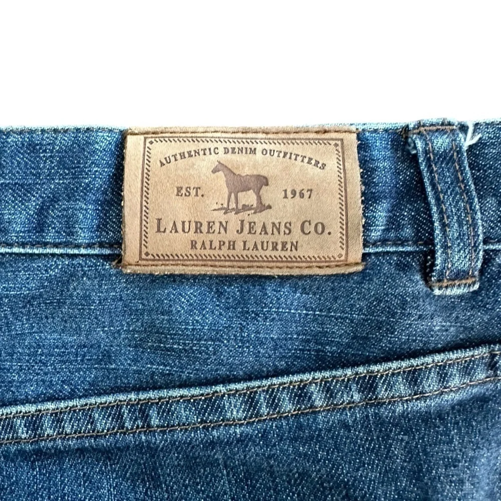 Lauren Jeans Co. Ralph Lauren High-Waist Jeans, size 14